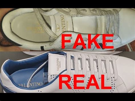 valentino garavani shoes fake vs real|valentino rockrunner shoes real.